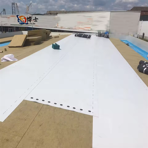 <span class=keywords><strong>Membrana</strong></span> Impermeabilizante de PVC Reforzado, Material Impermeabilizante Ignífugo <span class=keywords><strong>para</strong></span> Edificios Industriales y Comerciales - Product Image 4