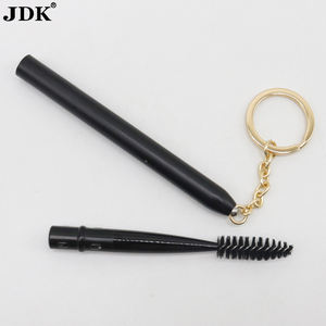 Kuas Maskara Alis Aplikator Bulu Mata, Sikat Kosmetik Portabel Mata dengan Tutup untuk Perjalanan - Product Image 5