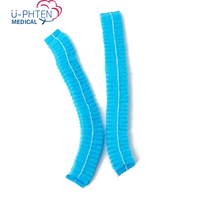 U-phten – Bonnet chirurgical jetable non tissé avec clip pour cheveux, idéal pour hôpitaux et cliniques