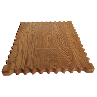 Dessus de table de restaurant en bois massif de chêne blanc rustique Lifepursue seulement