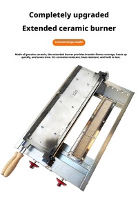 Gaufrier électrique professionnel belge à 6 moules ronds, antiadhésif, en acier inoxydable 304, 1500-2000W, contrôle de température, pour gaufres croustillantes - Product Image 3