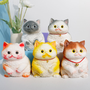 <span class=keywords><strong>Gato</strong></span> Squishy Hecho a Mano, Juguete Antiestrés, Regalo Perfecto para Relajación y Diversión, Llavero - Product Image 2