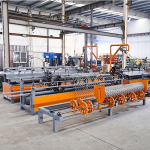 Machine automatique robuste pour clôture à mailles losangées en fil de fer galvanisé avec roulement, mailles de 50 mm et 75 mm, haute productivité Cyclone - Product Image 1