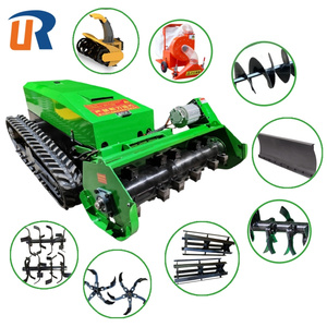 Broyeur forestier à essence Elysian UR1000 industriel télécommandé sans fil, alimenté par batterie 48V, 1500W, 196cc, coupe de 1000 mm - Product Image 3