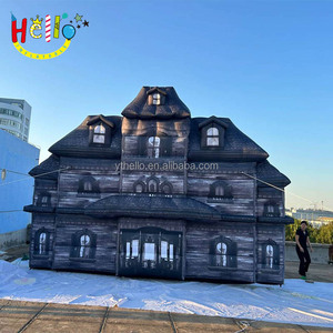 Customized Giant Halloween Inflatable Billboards Halloween Inflatable Haunted <strong>House</strong> - Product Image 5