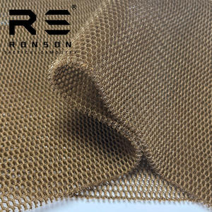 Ronson Coyote Brown 3D 7MM 空气网布 100% 聚酯纤维三明治聚酯纤维，适合户外使用，记忆海绵，适用于办公椅和汽车座椅 - Product Image 2