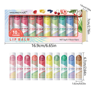 Bálsamo Labial MISS FACTORX, Hidratante, Previene la Sequedad y el Agrietamiento, Gran Venta - Product Image 4