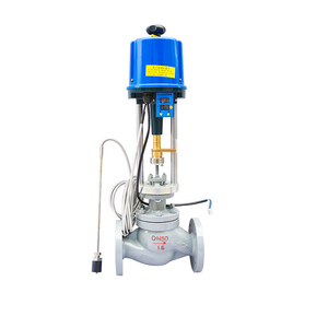 Vanne de régulation de température à vapeur électrique de type ZZWPE, vanne de régulation de température électrique avec régulateur de pression d'<span class=keywords><strong>eau</strong></span> électrique - Product Image 5