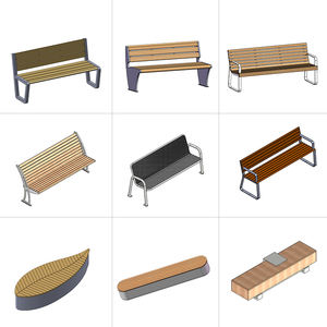 Bancos de exterior modernos <span class=keywords><strong>para</strong></span> áreas públicas Estilo personalizable Impermeable y duradero Servicio de diseño gratuito Soporte CAD <span class=keywords><strong>Parques</strong></span> urbanos - Product Image 5