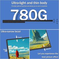 Monitor Portátil con Pantalla Táctil de 15.6 Pulgadas, 2880x1620, 100Hz, Tiempo de Respuesta de 7ms, Extensor de Pantalla para Portátil con Soporte Ajustable de 45 Grados