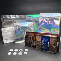 Valve unidirectionnelle anti-humidité en PE + gel de silice, taille personnalisée, pour emballage scellé de café, bonbons et aliments