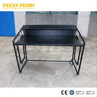 Table de bureau DJ en aluminium de meubles DJ rentable professionnel d'usine à vendre