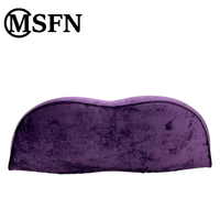 Sofá con Forma de Labios Morados, Diseño Original MSFN, Estructura de Madera Maciza, Esponja de Alta Densidad, Tapicería de Tela Afelpada, Moderno, para Hotel y Sala de Estar