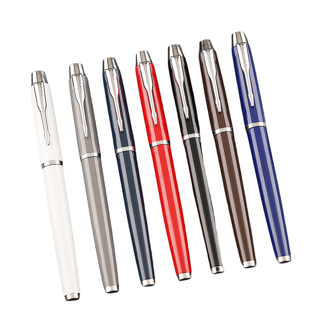 Metal Office & School Pen Ballpoint Pens 1.0mm Factory Spot Promotion Stationery Metal Writing Note Promotion Gift Wholesale