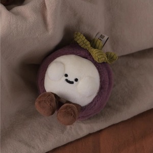 En stock, adorable peluche en forme de fruit, transmettant un message positif, sac à dos de dessin animé, pendentif de clé, cadeau décoratif, jouet en peluche doux - Product Image 3