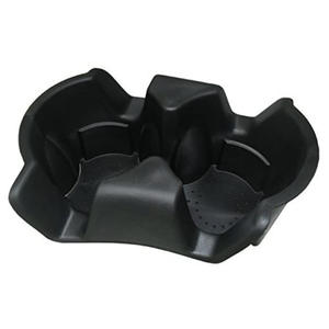 Porte-gobelet double pour Jeep Wrangler 2001-2006 compatible avec les modèles transfrontaliers, modèle 55315038AC, porte-gobelets en caoutchouc pour voiture - Product Image 3