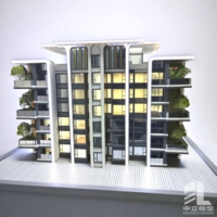 Un nuevo tipo de modelo de escala de construcción aplicable a la industria inmobiliaria, muestra de modelo de escala de construcción modelo arquitectónico