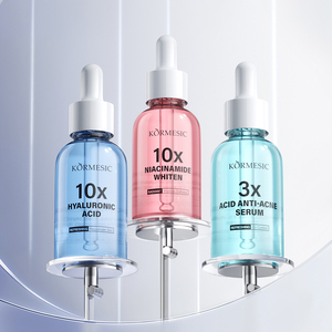 KORMESIC Private Label 30ml 10X Hyaluronic Acid Moisturizing <b>Face</b> Facial Serum 3-Acid Anti-Acne Niacinamide Whitening Essence - Product Image 1