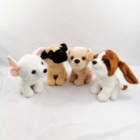 Peluche chien personnalisée en forme de cœur, jouet doux et rembourré pour la décoration et les cadeaux