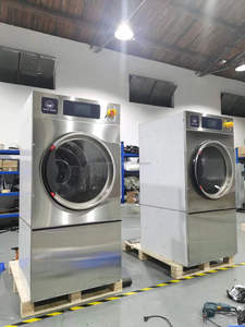 Séchage d'aromathérapie de haute qualité à faible dommage Unité unique Machine à laver commerciale et sèche-<span class=keywords><strong>linge</strong></span> Équipement de blanchisserie - Product Image 4