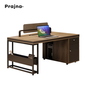 Bàn làm việc văn phòng hiện đại với thiết kế công thái học có thể điều chỉnh chiều cao cho phân vùng Máy Trạm văn phòng - Product Image 5