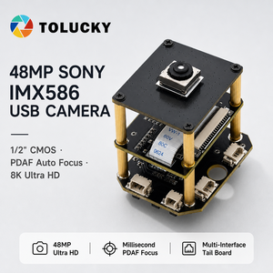 Módulo de Cámara USB OEM de 48MP IMX586 de 1/2" con Enfoque Automático PDAF HDR y Placa Apilada para Visión Integrada Personalizada - Product Image 1