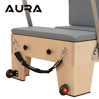 Reformer Pilates Deluxe en Érable – Ultra-Résistant et Réglable, Écologique, Bénéfices pour la Santé pour les Studios de Pilates et les Entraîneurs Privés