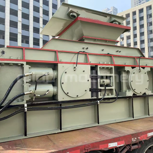 Rock Stone Kies Crushed Doppel walzen brecher Maschine Zwei-Rollen-Brecher Sand herstellungs maschine mit Fabrik preis - Product Image 2