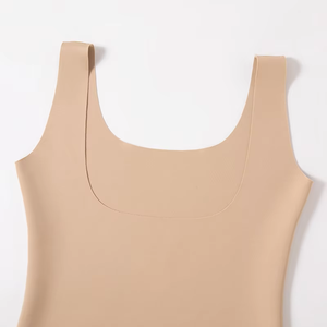 Mujeres Compresión Comodidad Soft Tank Colombia <span class=keywords><strong>Como</strong></span> Moldeador de cuerpo sin mangas Cintura Cinchers Body Shapers Blusa Trackless Shaper - Product Image 6