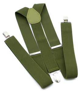 <span class=keywords><strong>Tirantes</strong></span> Ajustables para <span class=keywords><strong>Traje</strong></span> de <span class=keywords><strong>Hombre</strong></span>, 3.5cm de Ancho, 3 Clips, <span class=keywords><strong>Tirantes</strong></span> Elásticos de Poliéster con Clip en Color Sólido, para Adultos - Product Image 2