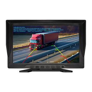 Chunqiong 10.1インチIPS LEDテレビ4画面タッチモニター金属ブラケットCarPlay RGB SDカード/CDプレーヤー接続 - Product Image 2