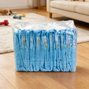 Pañales Desechables para Perros Hengtuo, Pañales de Gel SAP Portátiles para Perros Hembras, Pañales para el Período, Muestra Gratis, Pulpa de Madera para Perros Pequeños - Product Image 1