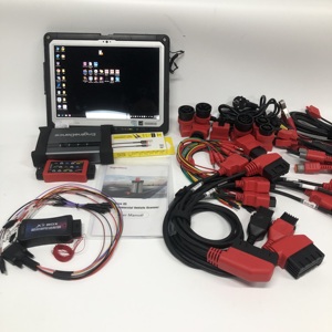 อะแดปเตอร์แฟลช ECU รุ่น Advanced X5 Box สำหรับเครื่องยนต์ที่มีการครอบคลุมกว้าง ใช้กับเครื่องมือวินิจฉัยรถบรรทุก อ่านและเขียนข้อมูลยานยนต์ พร้อมแท็บเล็ต cf33 - Product Image 1
