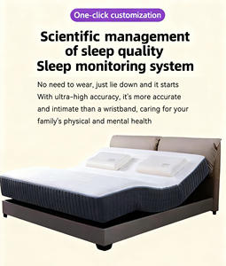 शानदार सांस लेने योग्य आधुनिक मल्टी-फंक्शनल इलेक्ट्रिक गद्दे एडजस्टेबल एआई बुद्धिमान बेडरूम के लिए दोहरे नियंत्रण - Product Image 3