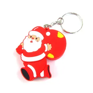 Kdata PVC Pen Drive stick cadeau de Noël 4GB 8GB 16GB 32GB 64GB 128gb Cartoon Cute Santa Claus USB Flash Drive