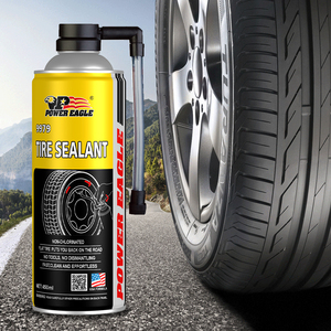 Sigillante Liquido per Pneumatici e Spray Gonfiante - Power Eagle 450ml Aerosol per <span class=keywords><strong>Riparazione</strong></span> Rapida e Gonfiaggio Pneumatici Auto - Product Image 1