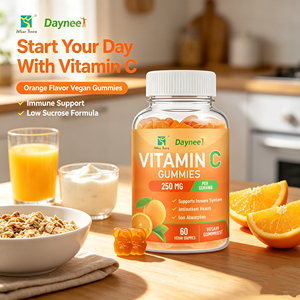 Gomitas de vitamina C de marca privada Winstown OEM, antioxidantes, refuerzo inmunológico, piel firme y elástica, veganas, dulces dietéticos masticables al por mayor. - Product Image 2