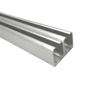 Anhui Shengxin Factory Direct Sale High Quality 6061 T6 Customized Silver Anodized Aluminum Traffic Rail Profiles