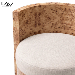 Design in stile Villa soggiorno in legno <span class=keywords><strong>sedia</strong></span> per il tempo libero Hotel camera da letto albero tumorale modello di lusso poltrona - Product Image 5