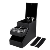 Boîte d'accoudoir central et boîte de rangement au sol pour MPV et SUV avec serrure, personnalisable en plastique