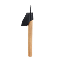Grattoir à plumes pour tir à l'arc SPG, carbone pur mélangé à de la fibre de verre, accessoires de réparation pour ailerons de flèches, élimination des résidus, lame spéciale, outil en bois