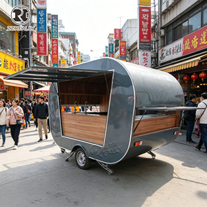 Remorque de cuisine VIN Burrito, chariot à café mobile, camion de restauration extérieur pour <span class=keywords><strong>crêpes</strong></span> - Product Image 1