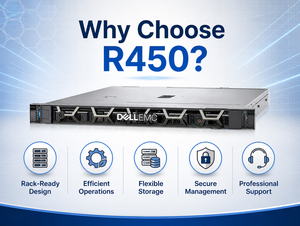 Nouveau serveur <span class=keywords><strong>Dell</strong></span> <span class=keywords><strong>R450</strong></span> 1U avec mémoire DDR4 ECC Registered pour les solutions de réseau d'entreprise - Product Image 2