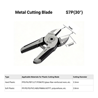 Lames de ciseaux pneumatiques automatiques Doingwin F9P pour coupe de fil, pièces de rechange pour têtes de coupe à air comprimé pour l'automatisation industrielle