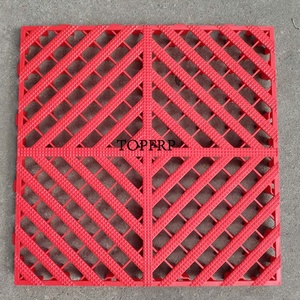 Car Wash Detailing Shop Removable PP Interlocking <b>Floor</b> - Product Image 3