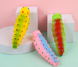 2025 Wholesale TPR EVA Cartoon Caterpillar Decompression Toys for Children's <b>Squeeze</b> Toys - Product Image 2