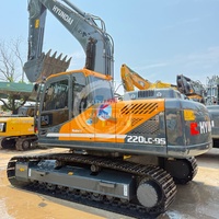 Nouvel arrivage : Excavatrice Hyundai 220-9 d'occasion de 22 tonnes à prix compétitif, en stock, livraison rapide