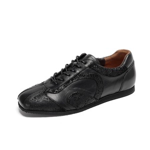 Nouvelles Chaussures Décontractées Sportives Polyvalentes pour Hommes, Style Été 2025, à Semelle Plate et Sangles en Cuir, Effet Amincissant - Product Image 5