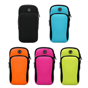 <strong>Fashionable</strong> Outdoor Sports Fitness Small Arm <strong>Bag</strong> Waterproof Neoprene <strong>Mobile</strong> Phone <strong>Bag</strong> for Running - Product Image 1