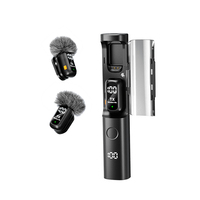 Kit Microphone Lavalier Sans Fil Mini Plug-and-Play Type-C Portable Double Micro pour Enregistrement et Diffusion en Direct